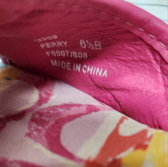 Coach Monogram Perry Buckle Wedges New without tags or box - Picture 4 of 6